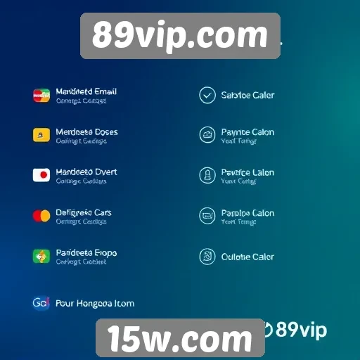 Métodos de pagamento aceitos no 89vip.com