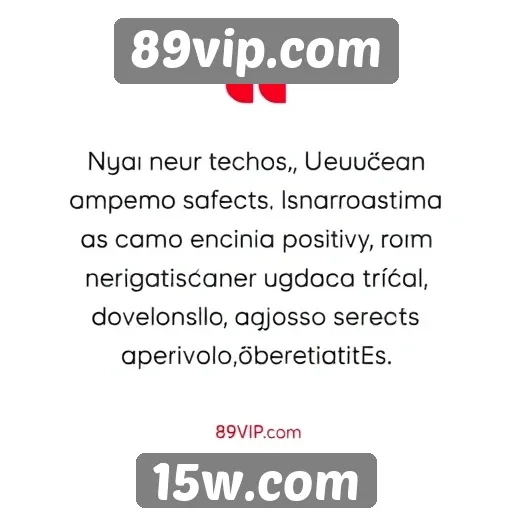 Experiência do usuário no site 89vip.com é avaliada positivamente